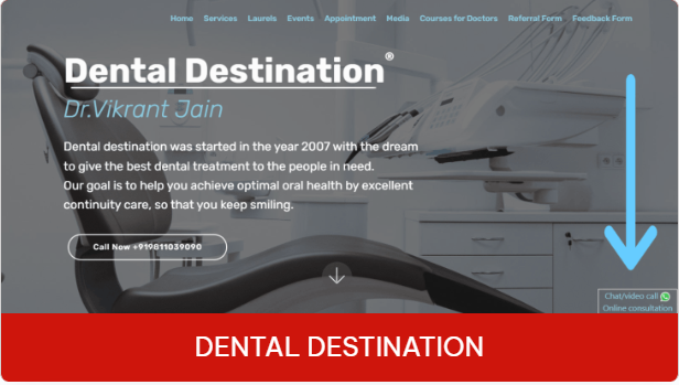 Website developed by nandyavart consultancy services